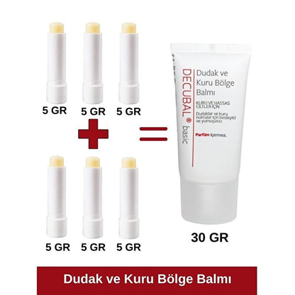 Decubal lip and dry skin balm – view 3