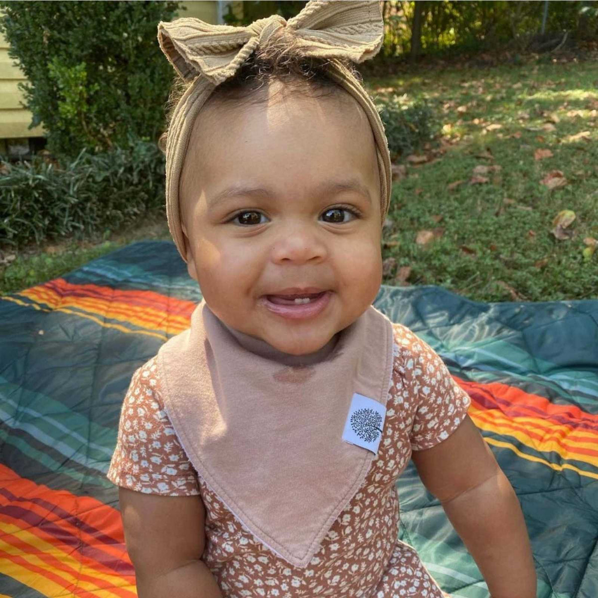 Butterfly Bandana Bib Set (8 pack) by Parker Baby Co.