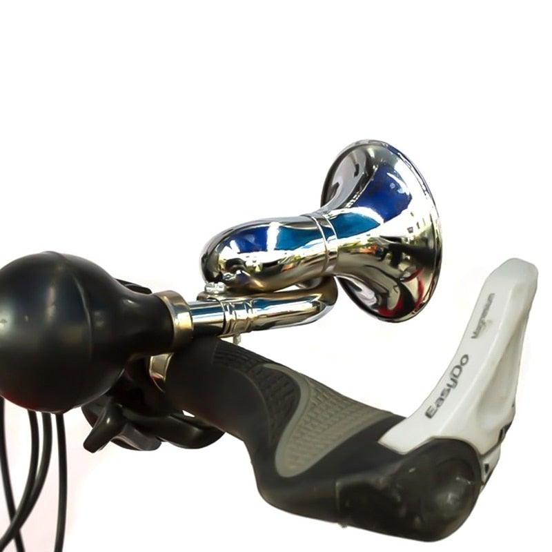 Bicycle Air Horn Safety Bell Ring Handlebar Bicycle Accessories Mountain Road Bike Cycling Loud Bells Alloy Trumpet Honking Bike Horn For Adults Classic Bugle Horn Metal Squeeze Horn For Golf Cart Fits All Bicycle Handle Bar Loud SoundsST90SP889JHOTorqelo.com