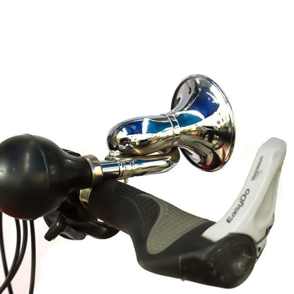 Bicycle Air Horn Safety Bell Ring Handlebar Bicycle Accessories Mountain Road Bike Cycling Loud Bells Alloy Trumpet Honking Bike Horn For Adults Classic Bugle Horn Metal Squeeze Horn For Golf Cart Fits All Bicycle Handle Bar Loud SoundsST90SP889JHOTorqelo.com