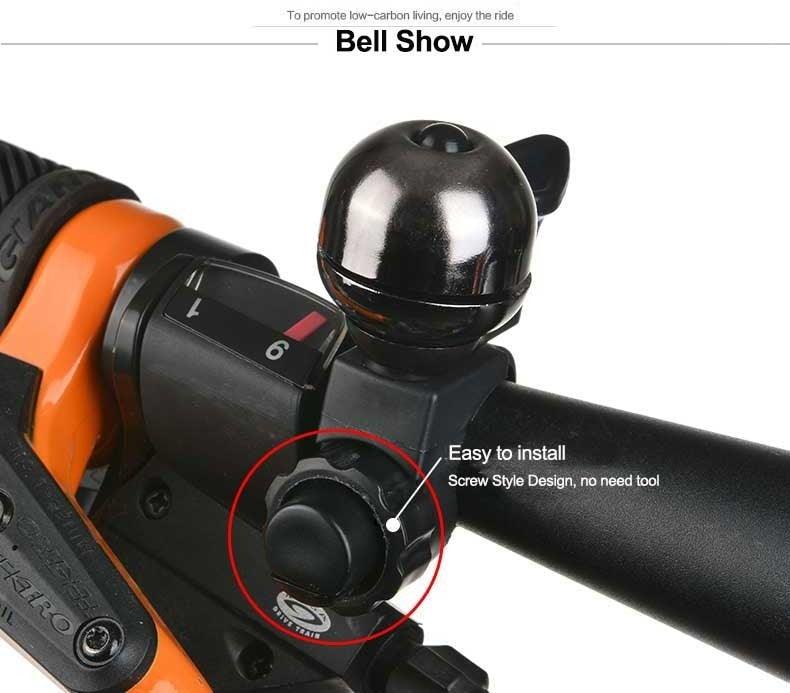 Bicycle Bell Ordinary Classical Handlebar Bell Ring Cycling Bike Bike Bell Sound Road Bike Horn Bicycle Accessories All Metal Body Loud Decent Tone Bicycle Ring Bell For Adults And KidsST90SP774GGTTorqelo.com