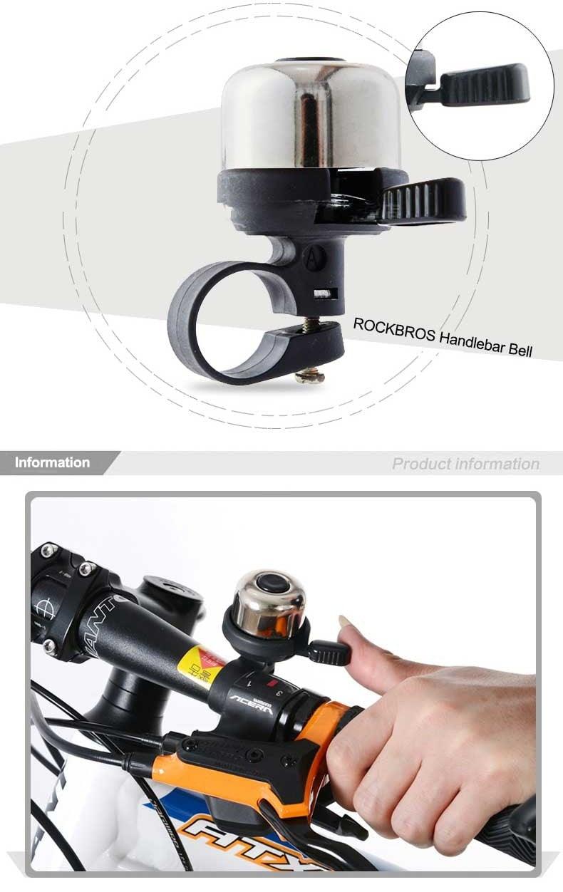 Bicycle Bell Ordinary Classical Handlebar Bell Ring Cycling Bike Bike Bell Sound Road Bike Horn Bicycle Accessories All Metal Body Loud Decent Tone Bicycle Ring Bell For Adults And KidsST90SP774GGTTorqelo.com