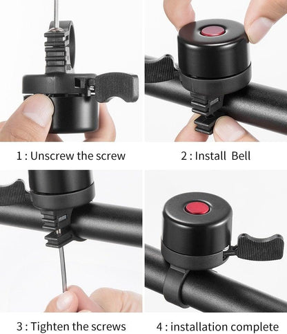 Bicycle Bell Ordinary Classical Handlebar Bell Ring Cycling Bike Bike Bell Sound Road Bike Horn Bicycle Accessories All Metal Body Loud Decent Tone Bicycle Ring Bell For Adults And KidsST90SP774GGTTorqelo.com