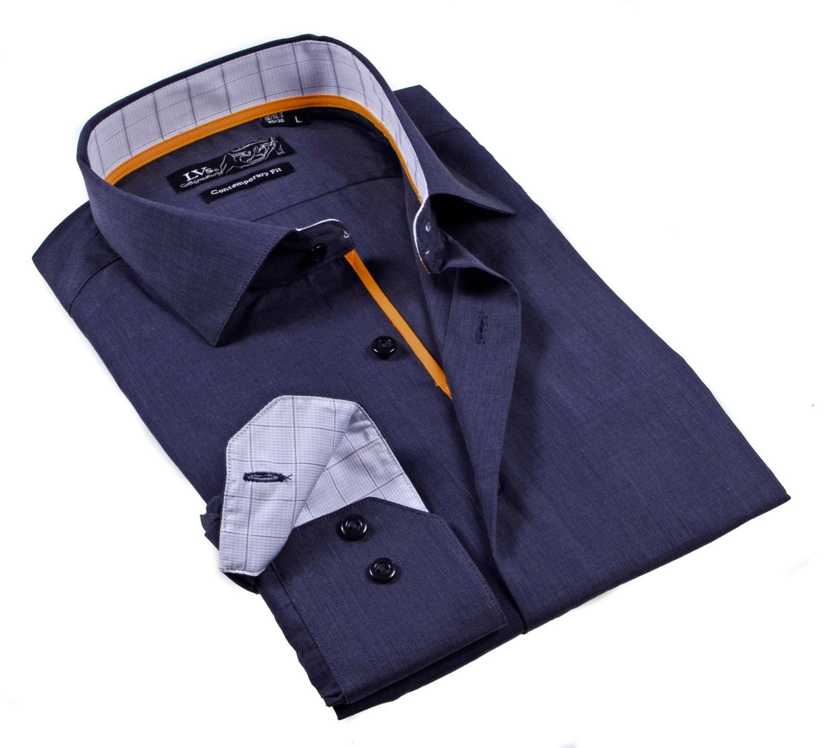 Big & Tall Shirt // Contrast Details - Final Sale - Size 5XLTShirts & TopsTorqelo.com