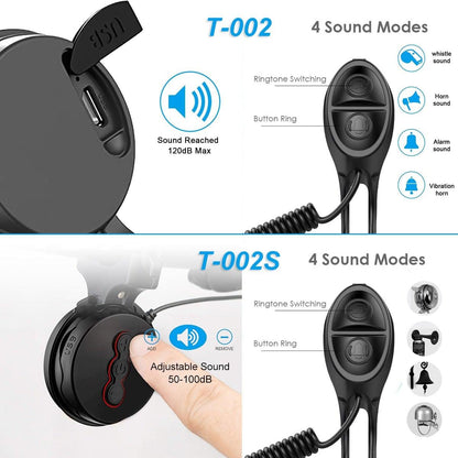 Bike Bell Charging Speaker USB Recharged Mini Electric Bike Horn 4 Modes Cycling Electric Bicycle Accessories For Scooter Electric Bike Horn Cycling Bicycle Scooter Horn Battery Waterproof Bicycle Accessories For KidST90SP443AALTorqelo.com