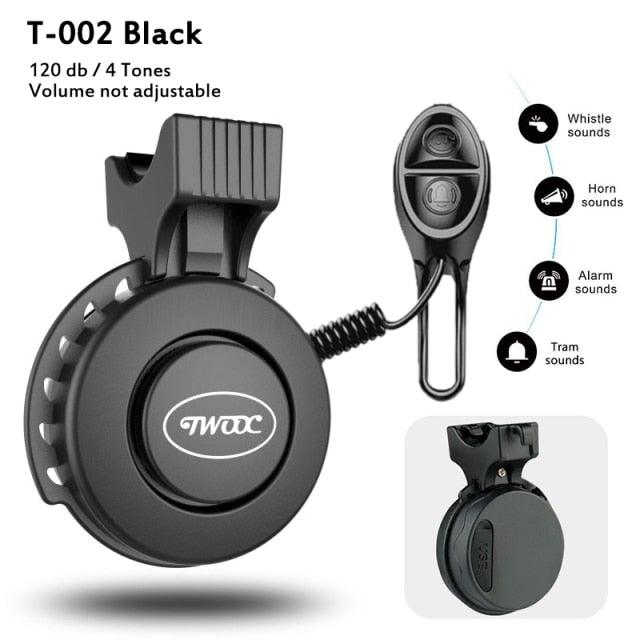 Bike Bell Charging Speaker USB Recharged Mini Electric Bike Horn 4 Modes Cycling Electric Bicycle Accessories For Scooter Electric Bike Horn Cycling Bicycle Scooter Horn Battery Waterproof Bicycle Accessories For KidST90SP443AALTorqelo.com