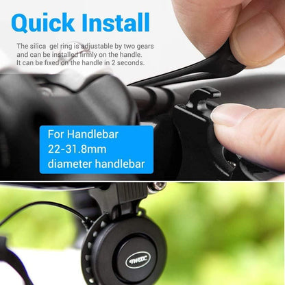 Bike Bell Charging Speaker USB Recharged Mini Electric Bike Horn 4 Modes Cycling Electric Bicycle Accessories For Scooter Electric Bike Horn Cycling Bicycle Scooter Horn Battery Waterproof Bicycle Accessories For KidST90SP443AALTorqelo.com