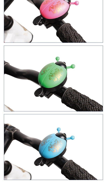 Bike Bells Alarm Horn Bicycle Ladybug Bell Ladybird Alarm Bell Ring Horns Bike Metal Handlebar Horn Cycling Safety Accessories Ladybug Cycling Ride Bike Ring Bell Bike Bells Suitable For Folding Bike Bicycle Horn Loud SoundST90SP440DDWTorqelo.com