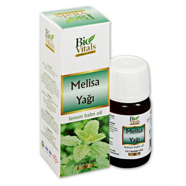 Bio Vitals Lemon Balm Oil for Soothing Skin Care 20 ml by Beauty Care Bag