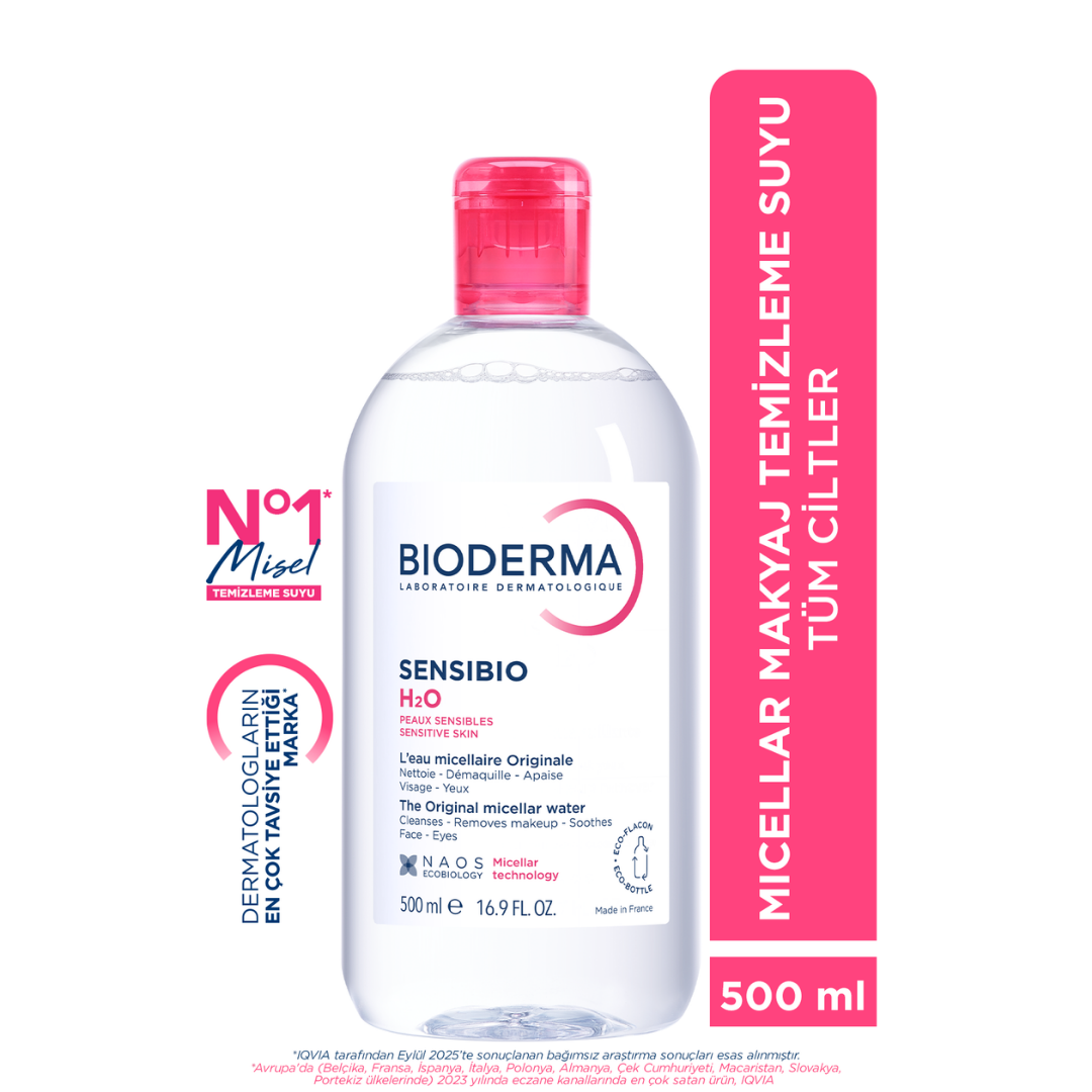 Bioderma Atoderm Cream & Sensibio Micellar Water Set 2x500ml by Beauty Care Bag