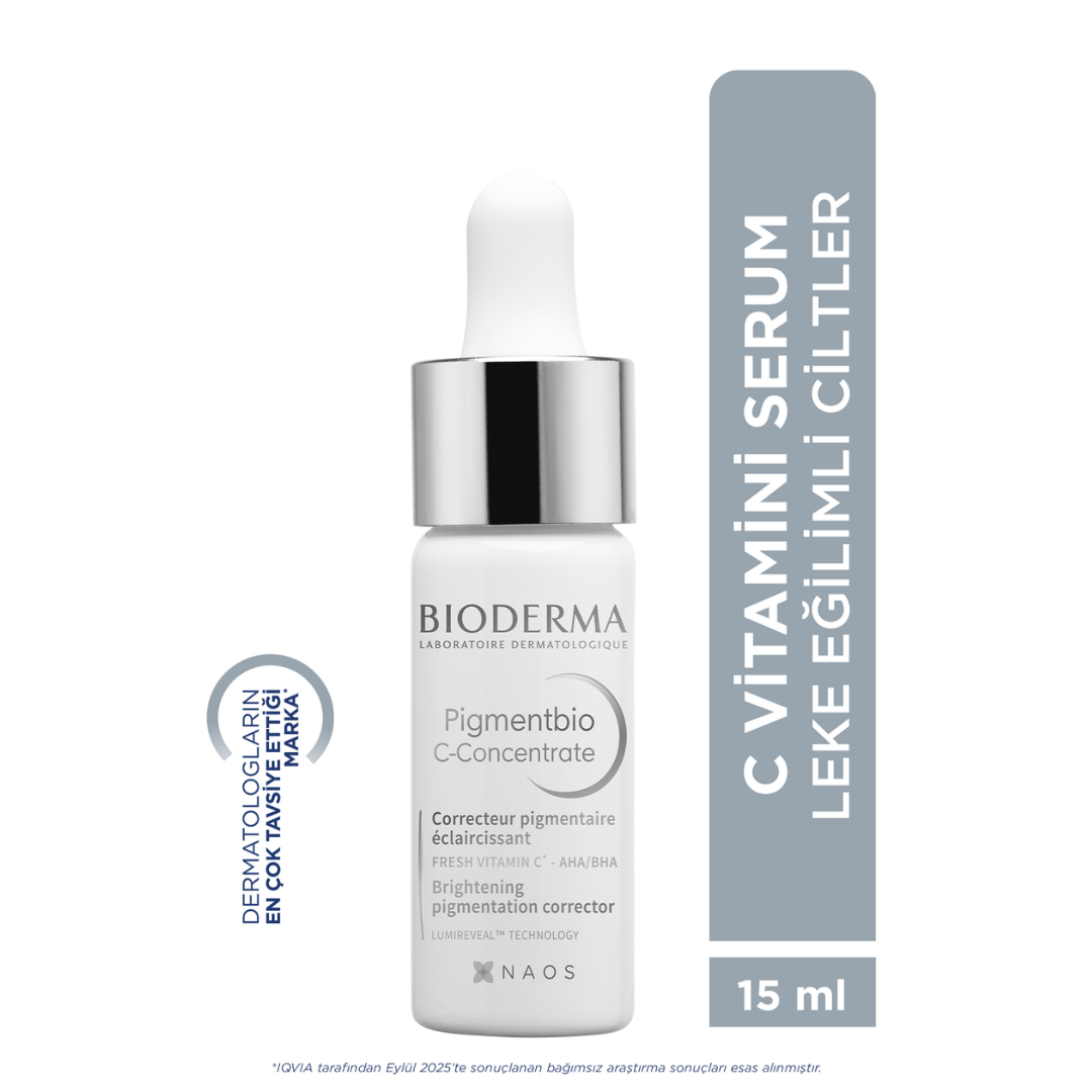 Bioderma Pigmentbio C-Vitamin Night Serum 15ml & Sensibio Micellar 500ml by Beauty Care Bag