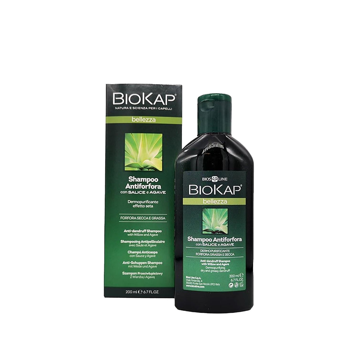 Biokap Anti-Dandruff Shampoo 200ml - Effective Dandruff Treatment & Scalp CareShampooTorqelo.com