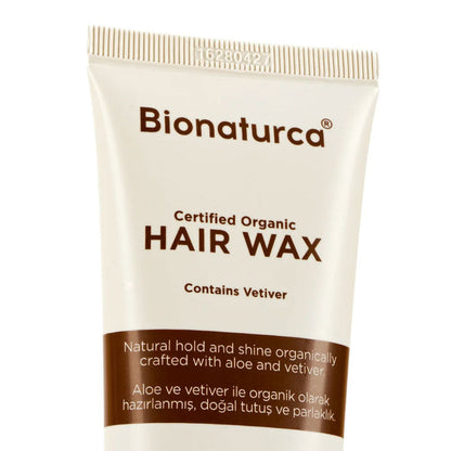 Bionaturca Organic Vetiver Hair Styling Herbal Wax 100 ml by Beauty Care Bag