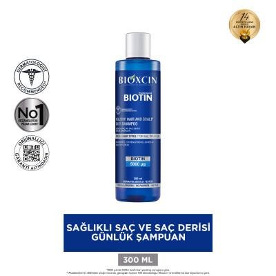 Bioxcin Biotin Shampoo for Hair Loss - 300ml Daily Hair Care for Thicker Fuller HairShampooTorqelo.com