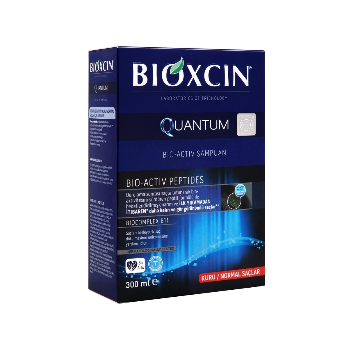 Bioxcin Quantum Shampoo for Normal and Dry Hair - Nourishing BIOCOMPLEX B11 Formula, 10.14 fl ozShampooTorqelo.com