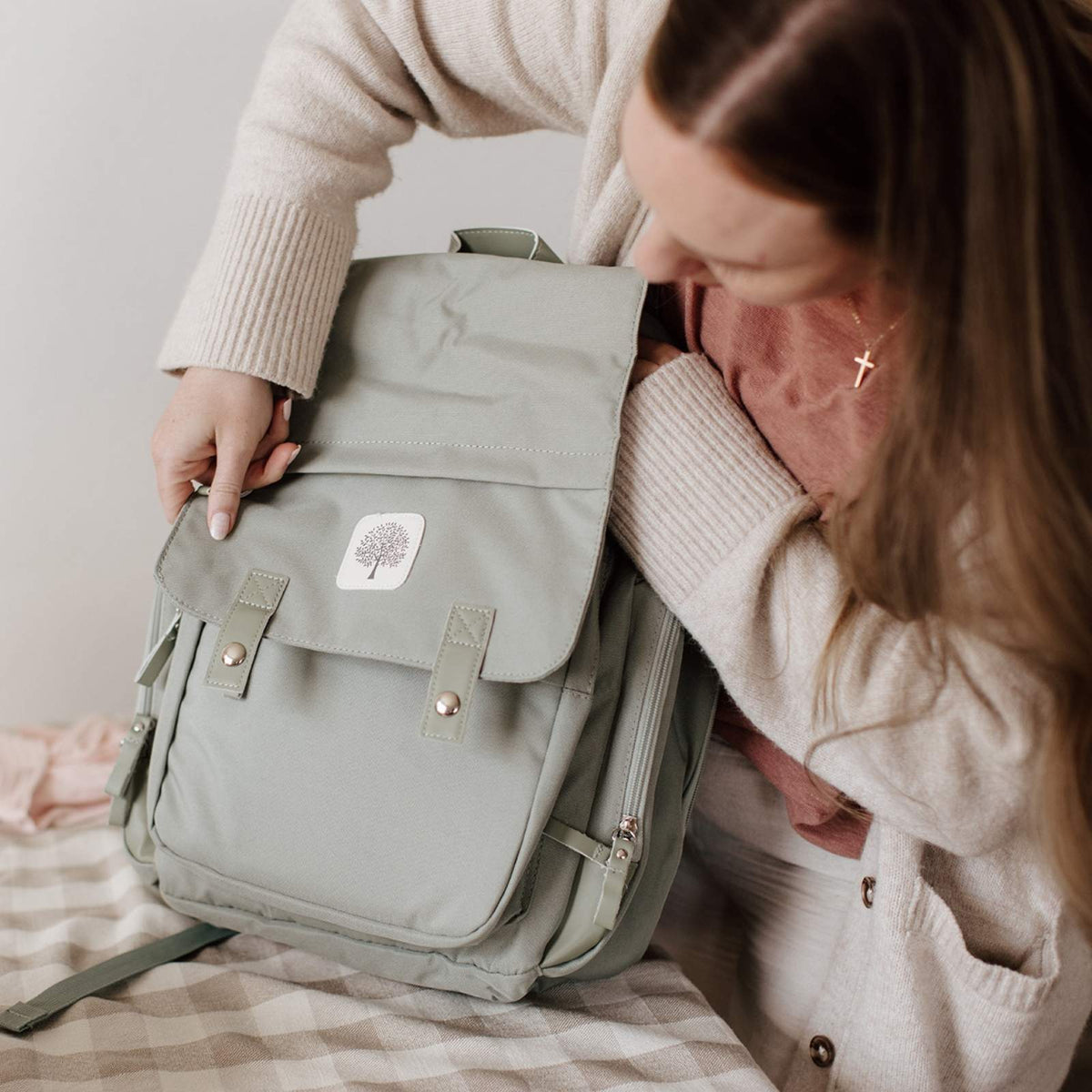 Birch Bag - Diaper Backpack by Parker Baby Co.