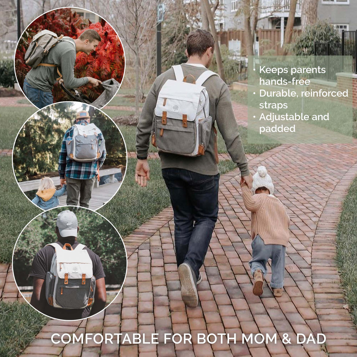 Birch Bag - Diaper Backpack by Parker Baby Co.