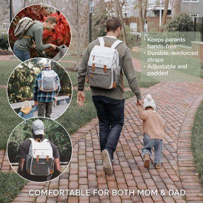 Birch Bag - Diaper Backpack by Parker Baby Co.