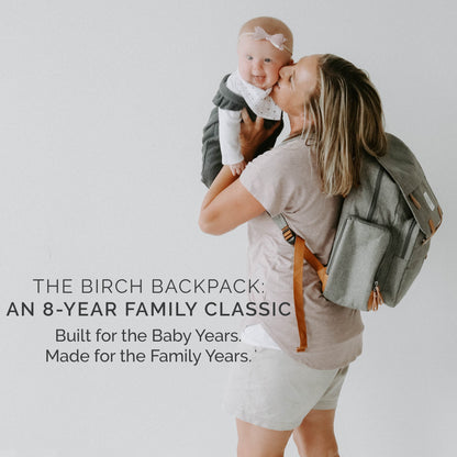 Birch Bag - Diaper Backpack by Parker Baby Co.