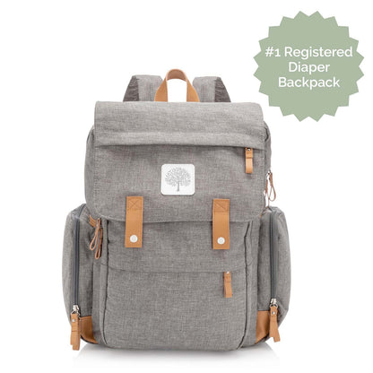 Birch Bag - Diaper Backpack by Parker Baby Co.