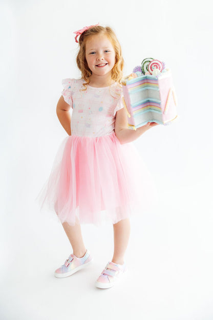 Birthday Magic Flutter Sleeve Tutu DressTutu Dress - FlutterTorqelo.com