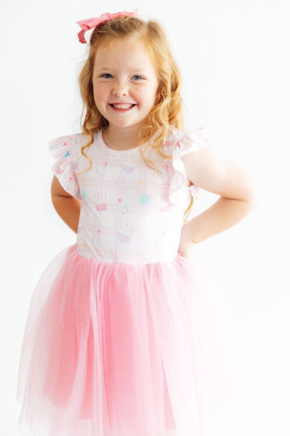 Birthday Magic Flutter Sleeve Tutu DressTutu Dress - FlutterTorqelo.com