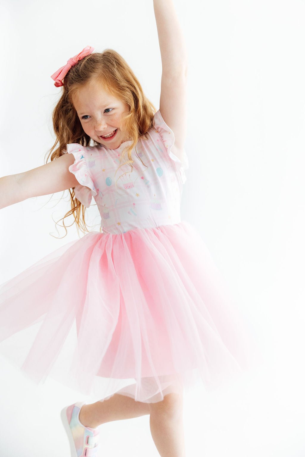 Birthday Magic Flutter Sleeve Tutu DressTutu Dress - FlutterTorqelo.com