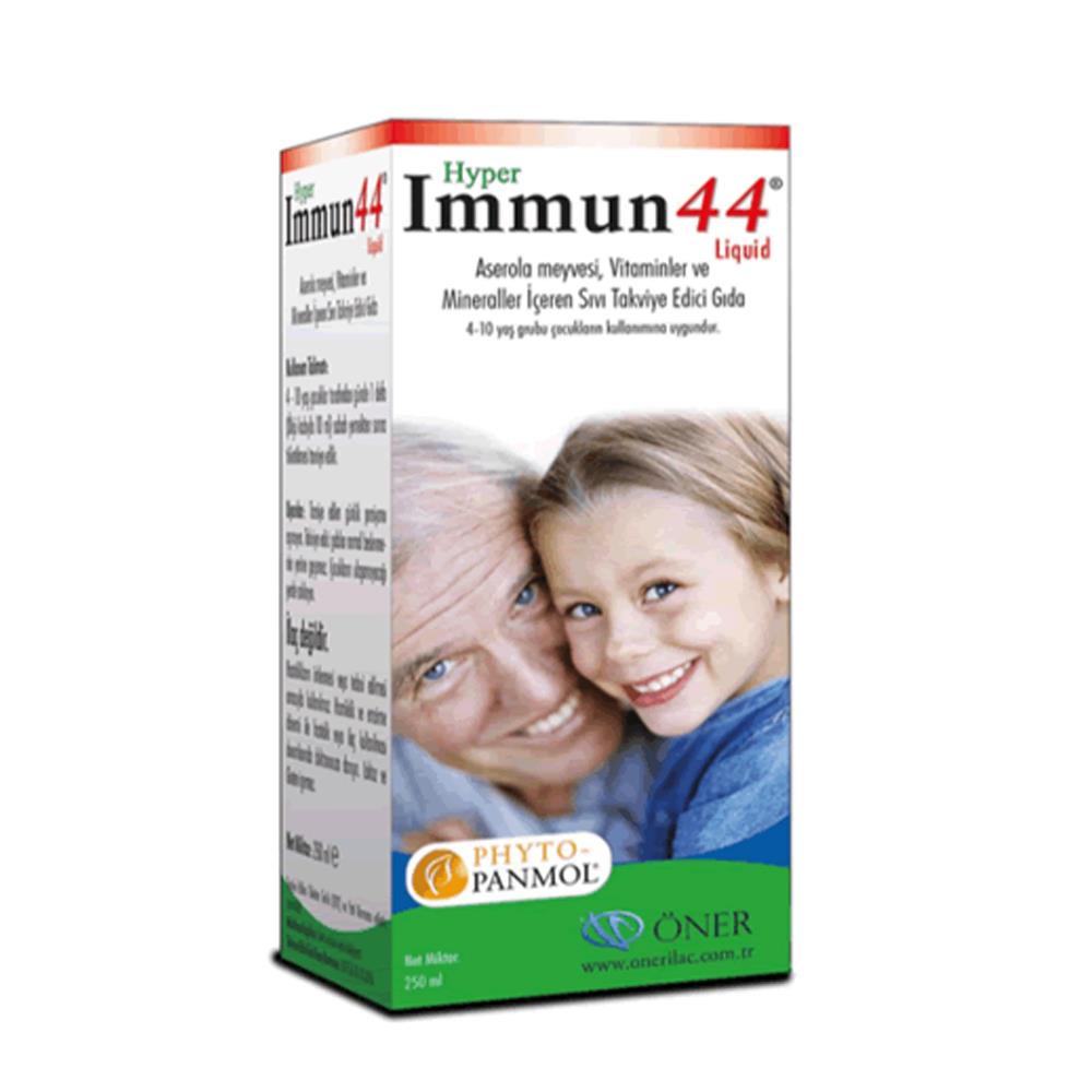Hyper Farma Immun44 Herbal Extracts and Vitamin C Syrup 250ml by Beauty Care Bag