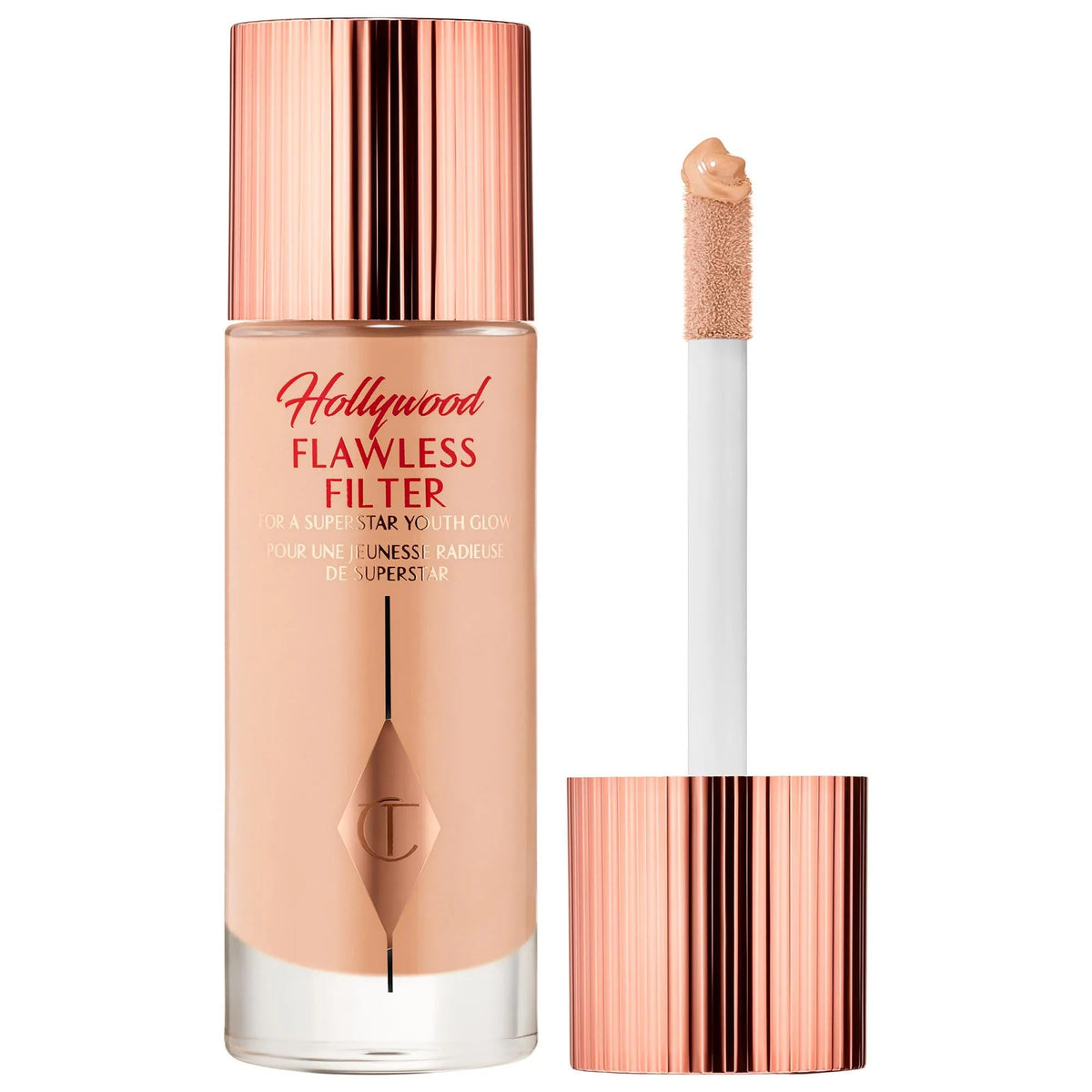 Hollywood Flawless Filter: Complexion Booster & Liquid Highlighter for Radiant, Youthful, Glowing Skin - Blur Imperfections & Illuminate. by Beauty Care Bag
