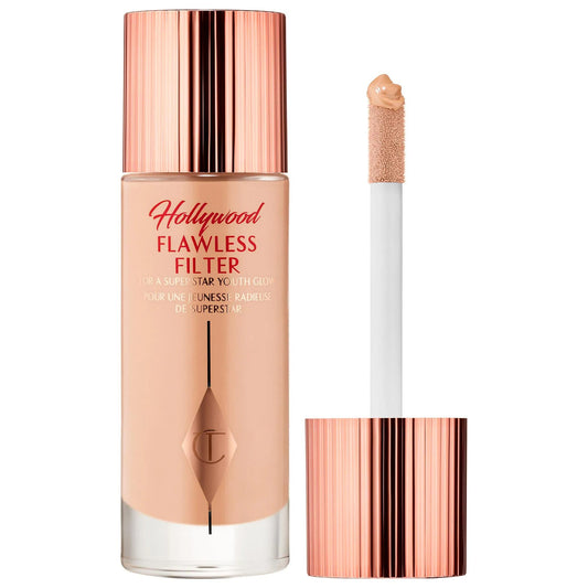Hollywood Flawless Filter: Complexion Booster & Liquid Highlighter for Radiant, Youthful, Glowing Skin - Blur Imperfections & Illuminate. by Beauty Care Bag