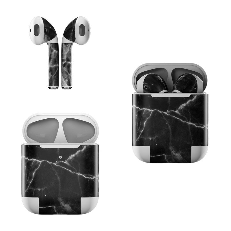 Black Marble - Apple AirPods SkinAudio SkinsTorqelo.com