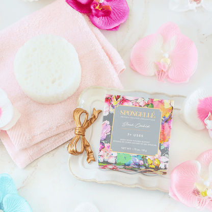 Black Orchid | SpongetteBody Wash Infused BufferTorqelo.com