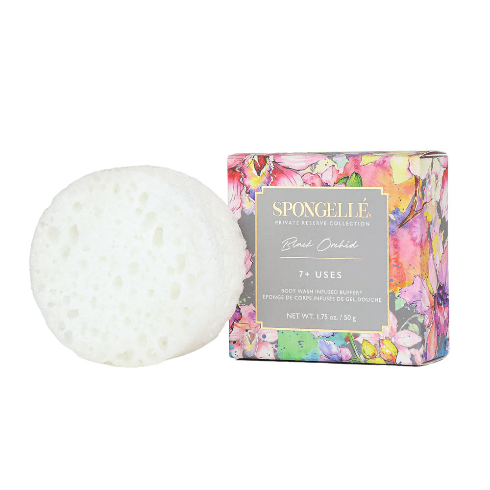 Black Orchid | SpongetteBody Wash Infused BufferTorqelo.com