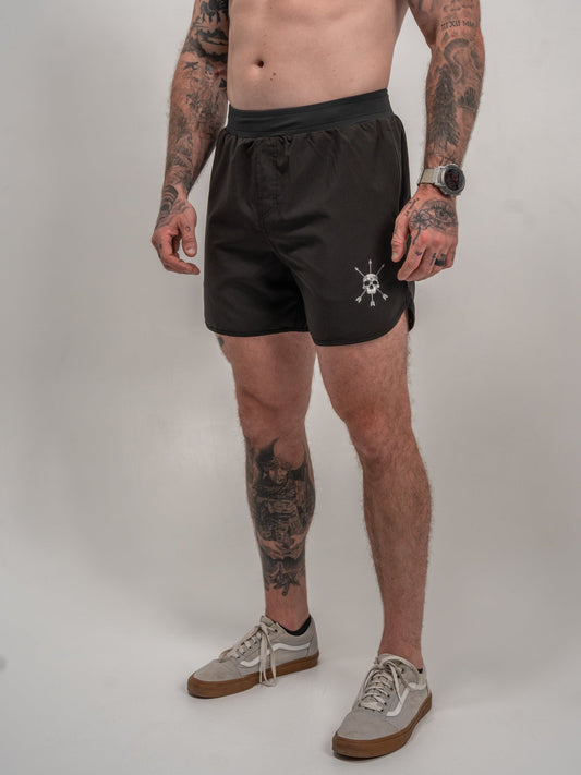 MEN'S | HYBRID SHORT : BLACK by Alpha Country Training + Nutrition