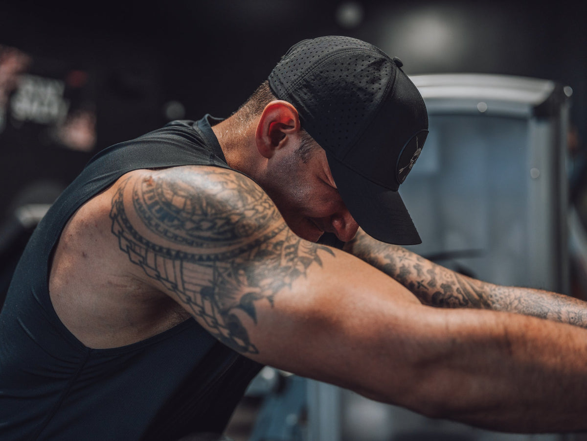 VARSITY CAP : BLACK by Alpha Country Training + Nutrition