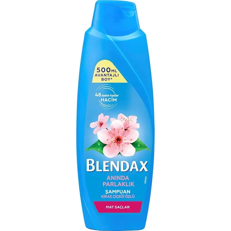 Blendax Cherry Blossom Shampoo for Instant Shine 500ml by Beauty Care Bag