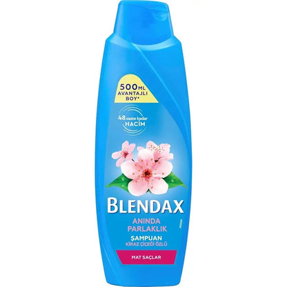 Blendax Cherry Blossom Shampoo for Instant Shine 500ml by Beauty Care Bag