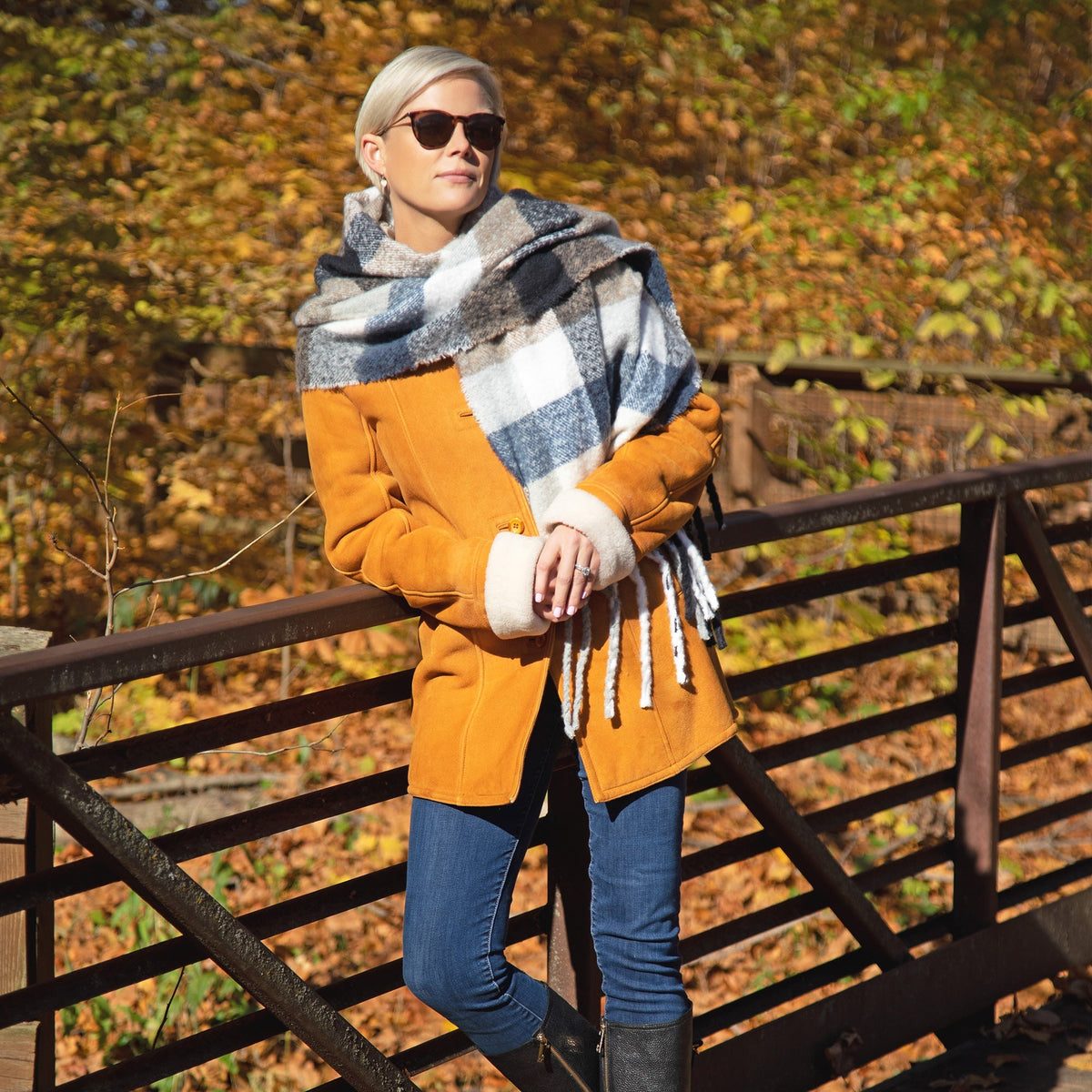 Blocks of Color Chunky ScarfScarves & BandanasTorqelo.com