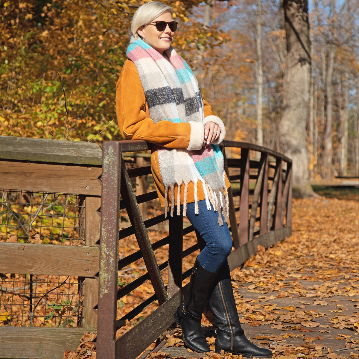 Blocks of Color Chunky ScarfScarves & BandanasTorqelo.com
