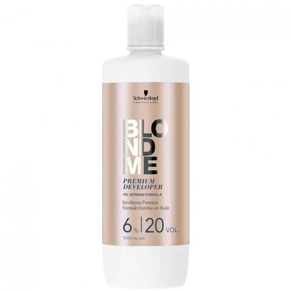 Blondme Premium Developer 6% 20 Volume Oxidizing Emulsion 1000ml by Beauty Care Bag
