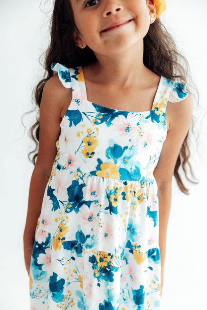 Blooming Buttercups Ruffle Maxi DressMaxi DressTorqelo.com