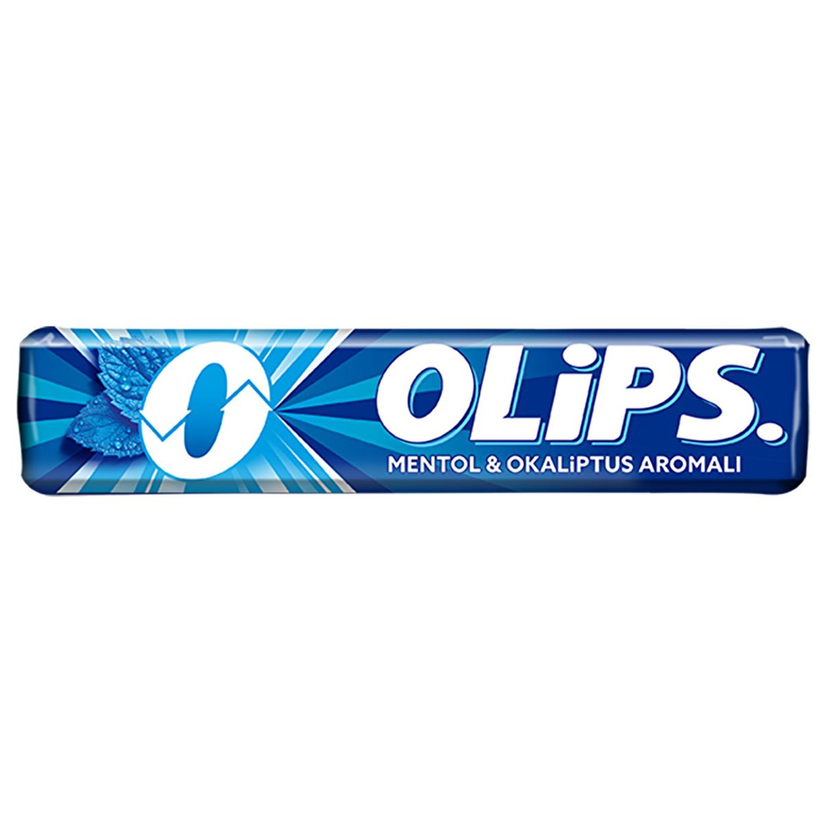Kent Olips menthol and eucalyptus candy, 28g