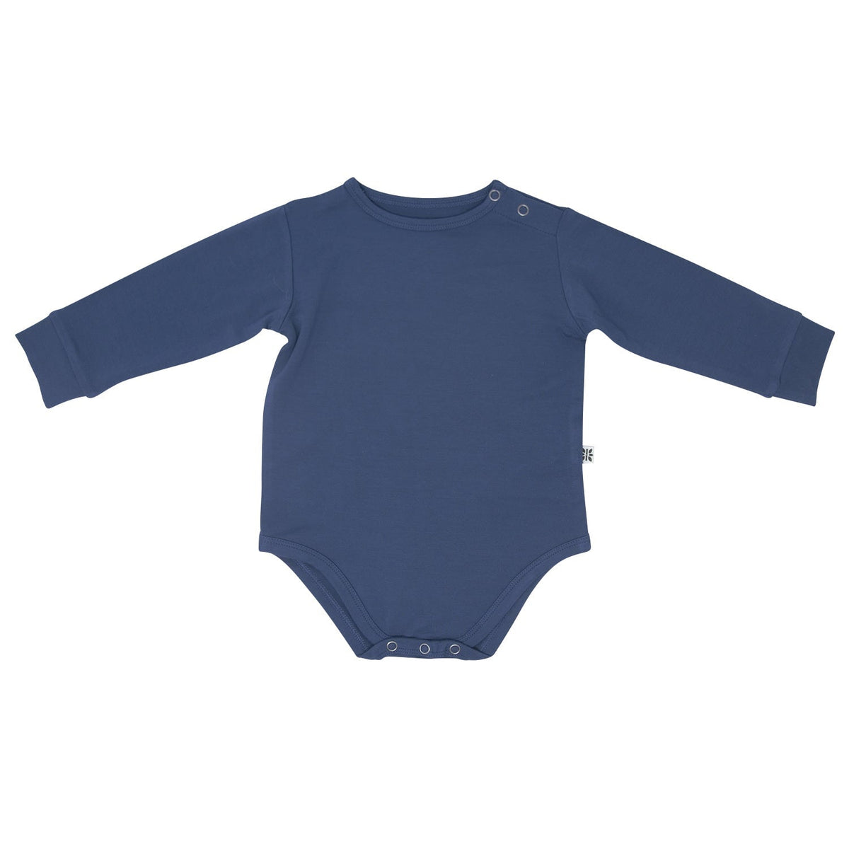 Blue Titan Long Sleeve Bodysuit by Sweet Bamboo