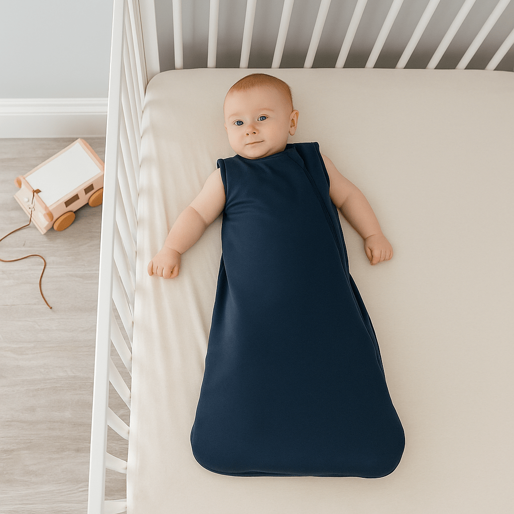 Blue Titan Sleep Sack by Sweet Bamboo