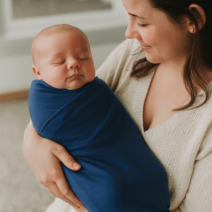 Blue Titan Swaddle by Sweet Bamboo