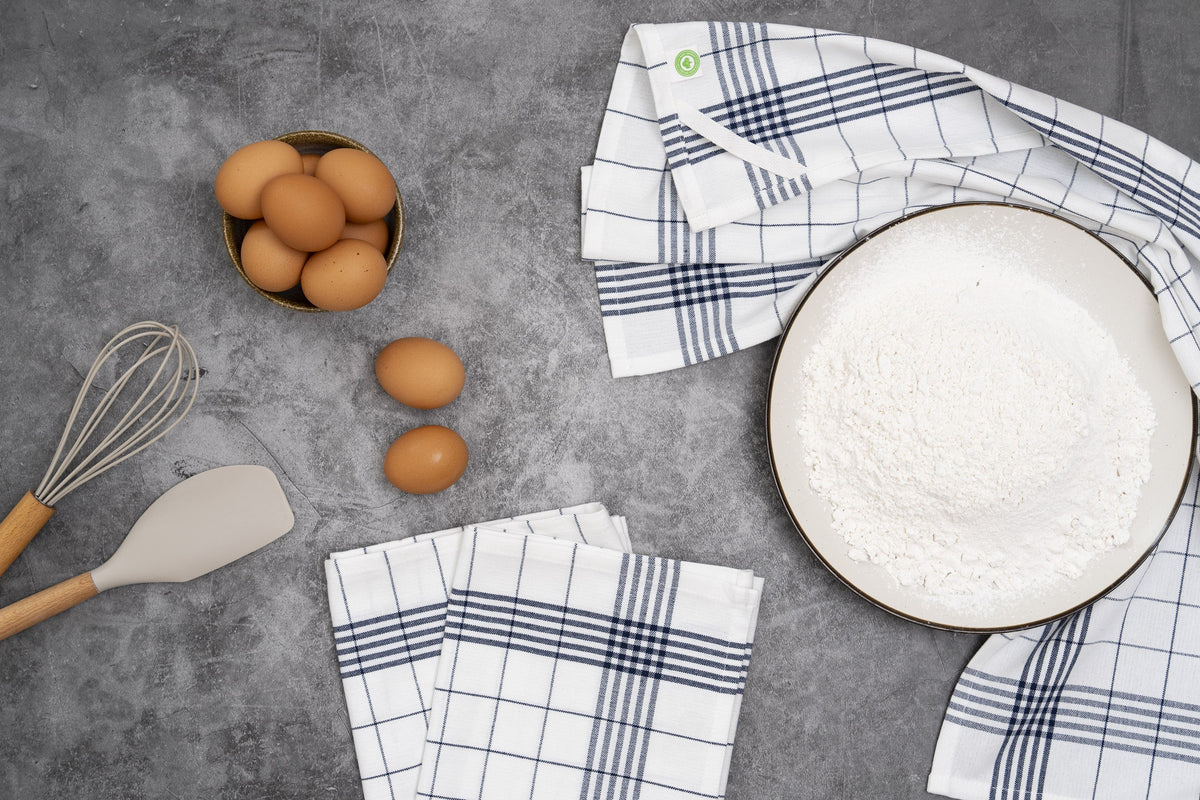 Windowpane kitchen towels – view 2