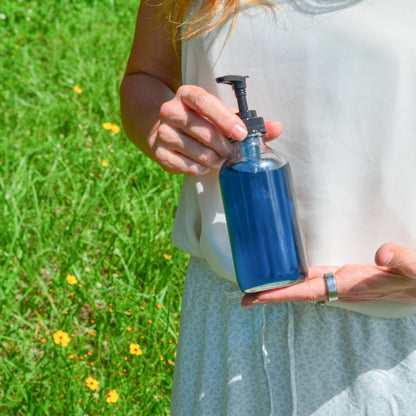 Blue Bloom Botanical Body Oil by Pretty farm girl