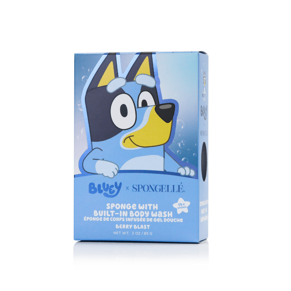 Bluey - Berry Blast Body Buffer | BlueyBody Wash Infused BufferTorqelo.com