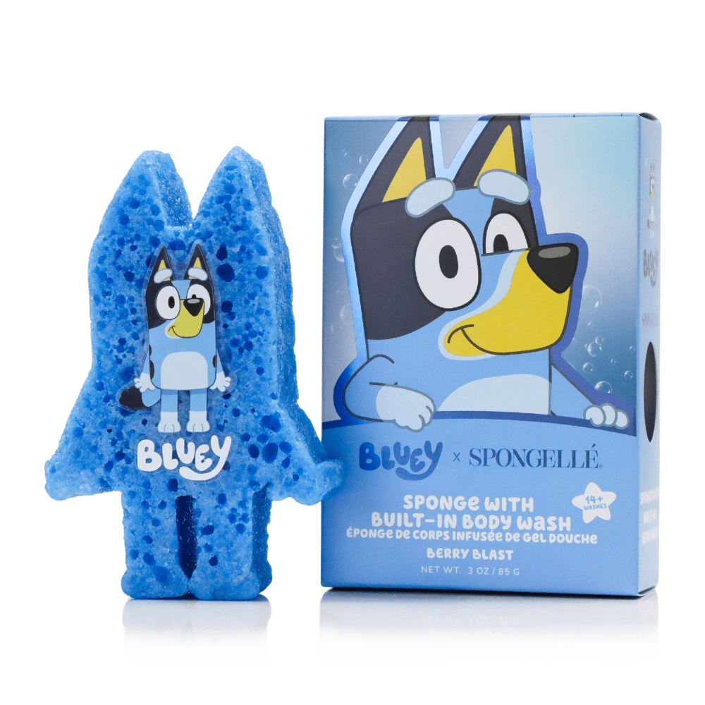 Bluey - Berry Blast Body Buffer | BlueyBody Wash Infused BufferTorqelo.com