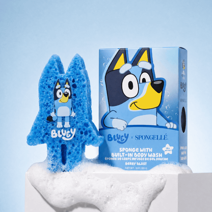 Bluey - Berry Blast Body Buffer | BlueyBody Wash Infused BufferTorqelo.com